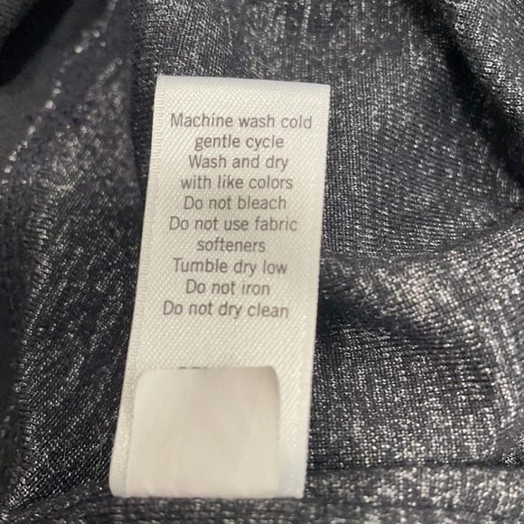 Athleta Charcoal Grey Ruched Skirt Size S - Picture 7 of 7